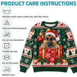 Custom German Shepherd Christmas Gifts for Dog Lovers - Personalized Ugly Christmas Sweater