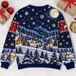 Custom Christmas Golden Retriever Couple Gifts - Personalized Matching Ugly Sweater