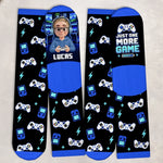 Custom Name Gamer Gifts for Kids - Personalized Crew Socks