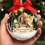 Custom Photo Memorial Christmas Gifts - Personalized 3D Acrylic Ball Ornament