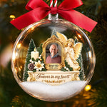 Custom Photo Memorial Christmas Gifts - Personalized 3D Acrylic Ball Ornament