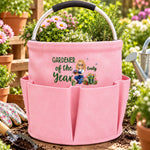 Custom Name Gardener of the Year Gifts for Women - Personalized Gardening Tool Bag