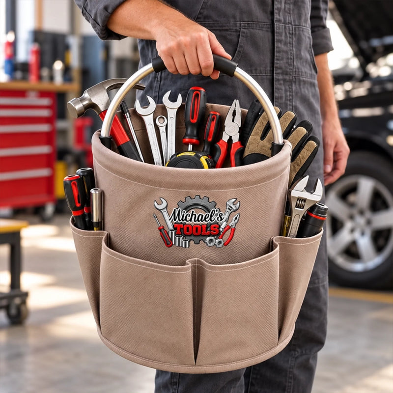 Custom Name Workshop Tool Gifts - Personalized Tool Bag