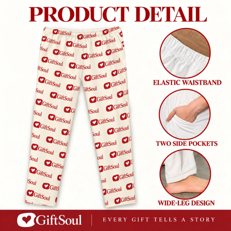 Custom Name Guitar Gifts for Guitar Lovers - Personalized Pajama Pants