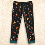 Custom Name Guitar Gifts for Guitar Lovers - Personalized Pajama Pants