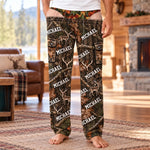 Custom Name Deer Hunting Gifts for Hunters - Personalized Pajama Pants