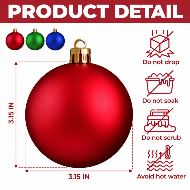 Custom Name Christmas Puppy Gifts for Dog Lovers - Personalized Full Wrap Ball Ornament