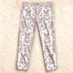 Custom Pet Photo Floral Pet Lover Gifts - Personalized Pajama Pants