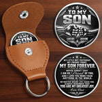 Custom Name Father Son Gifts - Personalized Pocket Hug