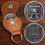 Custom Name To My Son Gift - Personalized Pocket Hug