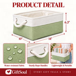 Custom Name Camping Gifts for Family - Personalized Storage Basket