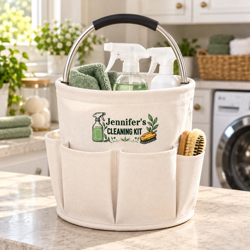 Custom Name Cleaning Kit Gifts - Personalized Tool Bag