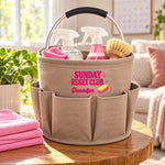 Custom Name Sunday Reset Club Cleaning Gifts - Personalized Tool Bag