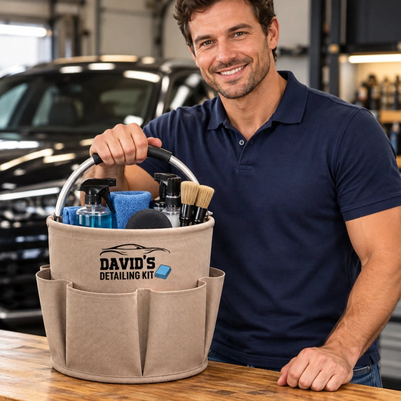 Custom Name Car Detailing Gifts - Personalized Tool Bag
