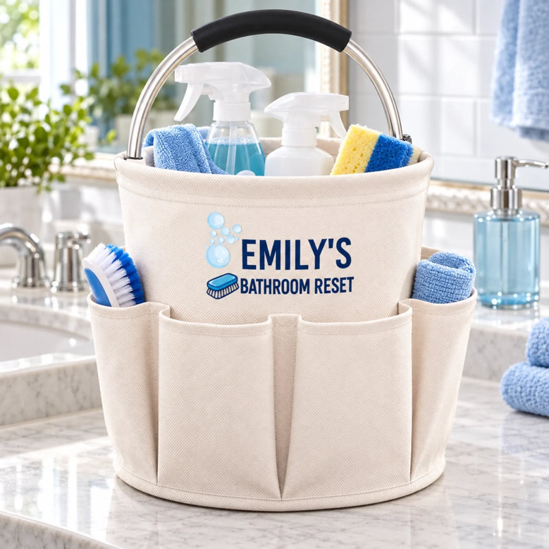 Custom Name Bathroom Reset Gifts - Personalized Tool Bag
