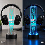 Custom Name Gaming Gifts for Gamers - Personalized Headphone Stand