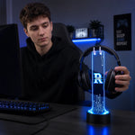 Custom Name Neon Circuit Gifts for Gamers - Personalized Headphone Stand