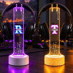 Custom Name Neon Circuit Gifts for Gamers - Personalized Headphone Stand