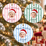 Custom Photo Baby Christmas Gifts - Personalized Ornament