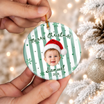 Custom Photo Baby Christmas Gifts - Personalized Ornament