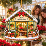 Custom Greenhouse Christmas Gifts - Personalized Acrylic Ornament