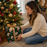 Custom Photo Christmas Gifts For Grandparents - Personalized Wrapping Paper