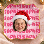 Custom Photo Christmas Gifts for Women - Personalized Jewelry Dish