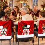 Custom Name Christmas Character Chair Decor - Personalized Chair Cover