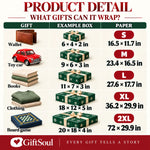 Custom Photo Name Christmas Wrapping Paper - Personalized Wrapping Paper