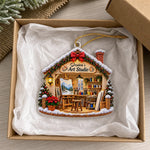 Custom Name Christmas Art Studio Gifts for Artists - Personalized Acrylic Ornament