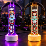 Custom Name Gaming Zone Gifts for Kids – Personalized Headphone Stand