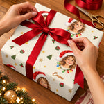 Custom Christmas Photo Gifts for Kids - Personalized Wrapping Paper