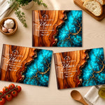 Custom Family Name Housewarming Gifts – Personalized Glass Cutting Board