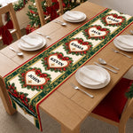 Custom Christmas Family Gifts - Personalized Name Table Runner