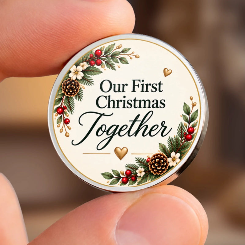 Personalized Photo Pocket Hug – Christmas Gifts For Couples – Our First Christmas Together