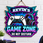 Personalized Wooden Sign – Gifts For Game Lovers – Do Not Disturb