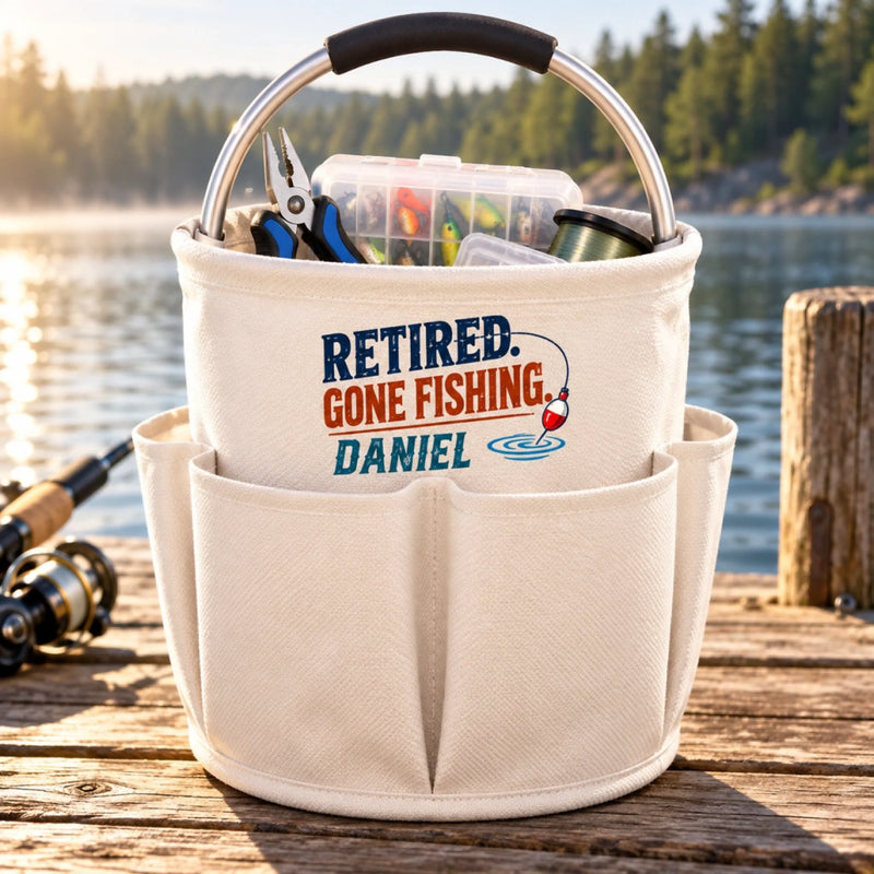 Personalized Fishing Gear Tool Bag – Gifts For Bass Fishing Lovers