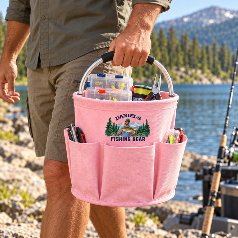 Personalized Tool Bag – Birthday Gifts For Fishing Lovers – Fishing Gear