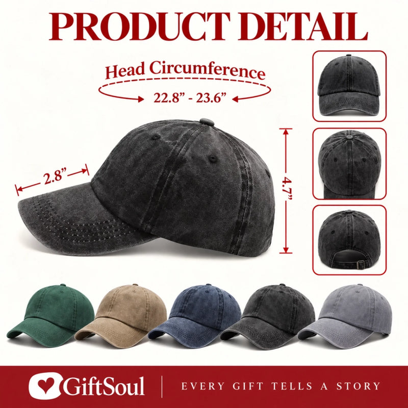 Custom Name Gifts For Men, Fixers - Personalized Washed Cap - Fixer Of Things