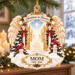 Custom Memorial Christmas Gifts for Family - Personalized Acrylic Ornament