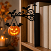 Bookshelf Lantern Light - Gifts For Book Lovers, Bookworms, Readers - Halloween Pumpkin Book Nook Decor